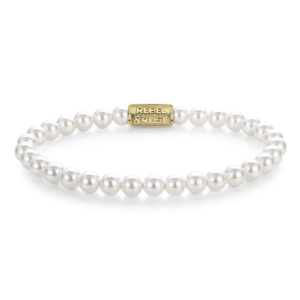 Rebel & Rose Armband Pearl Gem gold-coloured mit Perlen