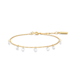 Ania Haie goldenes Armband Droplet Station