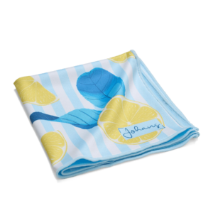 Johans Microfasertuch Capri in gelb blau