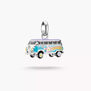 THOMAS SABO CHARM-ANHÄNGER VOLKSWAGEN HIPPIE-BUS CONNECT SILBER