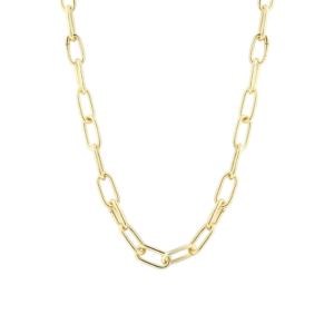 xenox CHARM BOLD Halskette 925/- Sterlingsilber, 18k Vergoldung