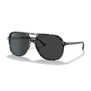 Ray Ban Sonnenbrille Bill in glänzendem Havana Grau