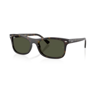 Ray Ban Sonnenbrille in glänzendem Havana Unisex