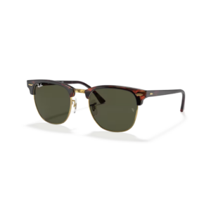 Ray Ban Sonnenbrille Clubmaster Classic in glänzend braun