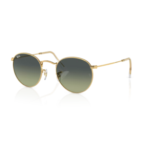 Ray Ban Sonnenbrille Round Metal in Arista Gold