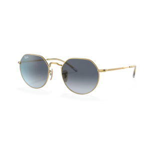 Ray Ban Sonnenbrille Jack in gold