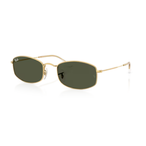 Ray Ban Sonnenbrille mit Metallbügeln in gold