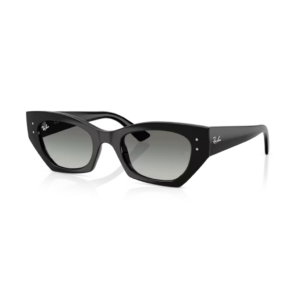 Ray Ban Sonnenbrille Zena in schwarz glänzend