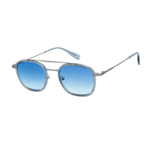 GIGI Studios Unisex Sonnenbrille mit Metallgestell in grau