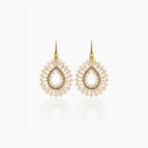 Lott. giovielli Ohrringe Robin in gold beige