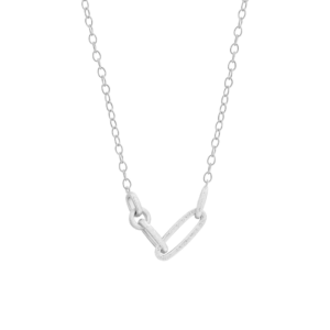 XENOX Halskette Dusted Glow in Sterlingsilber rhodiniert
