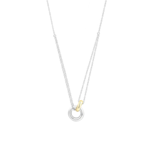 XENOX Halskette Double Twist in Sterlingsilber 925er