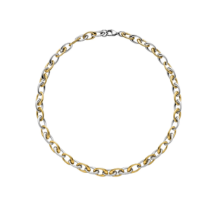 M&M Collier Oval Collection bicolor Halskette