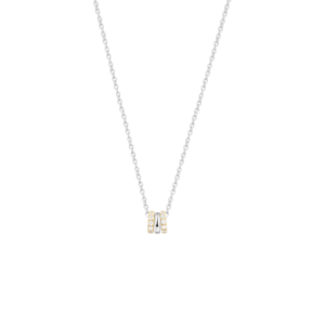 XENOX Halskette MIRA in 925er Sterlingsilber mit 18K Vergoldung