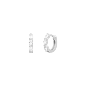 XENOX Ohrringe Twilight 925er Sterlingsilber rhodiniert