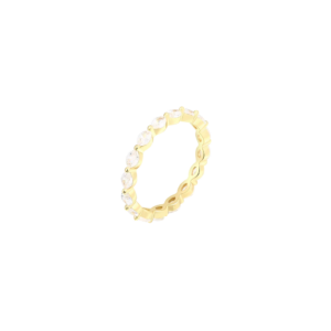 XENOX Ring Twilight in 925er Sterlingsilber vergoldet